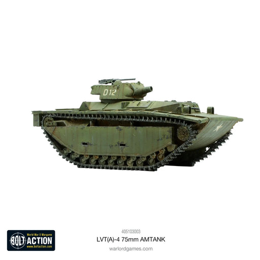 Bolt Action American LVT(A)-4 75mm AMTANK New - Tistaminis