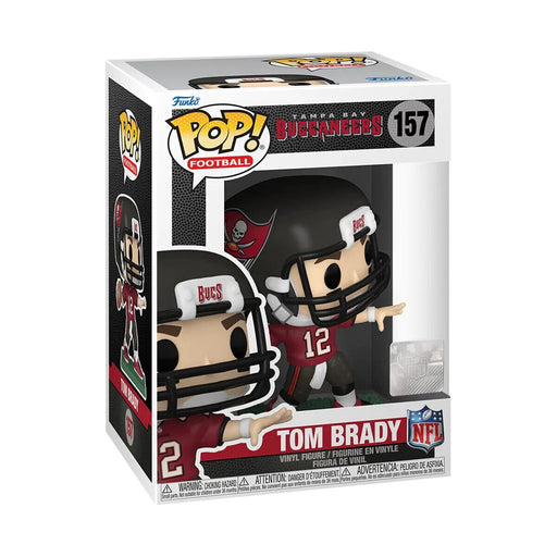 FUNKO	POP NFL BUCS TOM BRADY (HOME) #157 New - Tistaminis