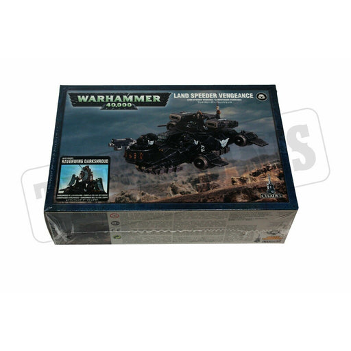 Warhammer Space Marine Dark Angels Land Speeder Vengeance Darkshroud New - TISTA MINIS