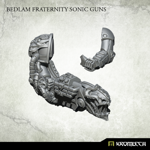 Kromlech Bedlam Fraternity Sonic Guns (4) New - TISTA MINIS