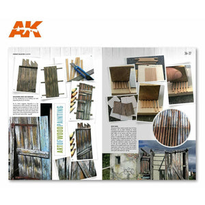 AK Interactive Worn Art Collection 01 - Wooden - English New - Tistaminis