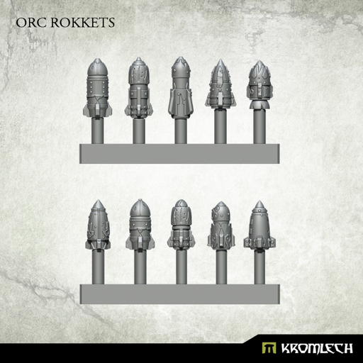 Kromlech Orc Rokkets (10) New - TISTA MINIS