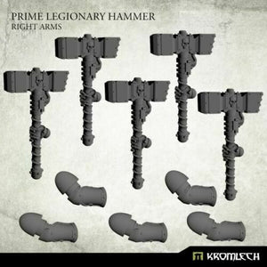 Kromlech Prime Legionaries CCW Arms: Hammers [right] (5) New - Tistaminis