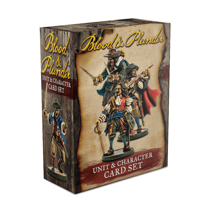 Blood & Plunder Unit & Character Card Set New - TISTA MINIS