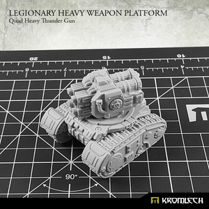 Kromlech Legionary Heavy Weapon PLatform: Quad Heavy Thunder Gun New - TISTA MINIS