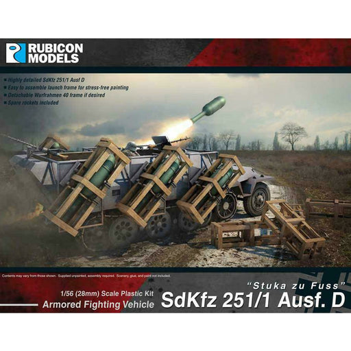 Rubicon German SdKfz 251D Stuka zu Fuss New - Tistaminis