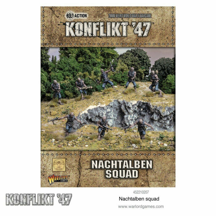 Bolt Action: Konflikt '47 - German Nachtalben Squad New - TISTA MINIS