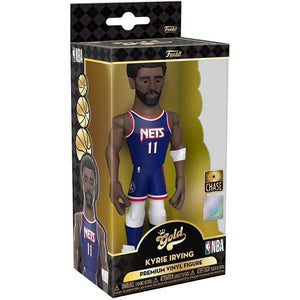 Funko Pop! GOLD 5" NBA NETS KYRIE IRVING (CITY ED) CHASE New - Tistaminis