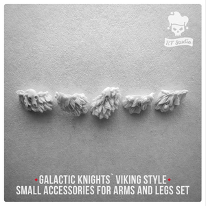 Artel W - KF Studio	Galactic Knights Viking Style small accessories for arms and - Tistaminis
