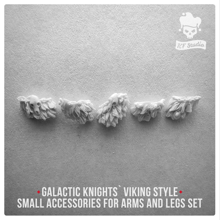 Artel W - KF Studio	Galactic Knights Viking Style small accessories for arms and - Tistaminis