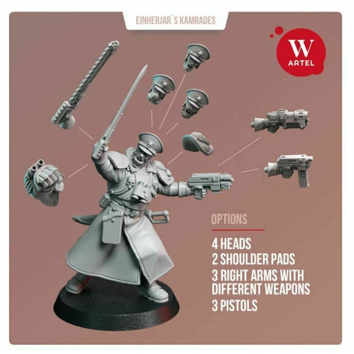 Artel Miniatures - Einherjar`s Commander New - TISTA MINIS