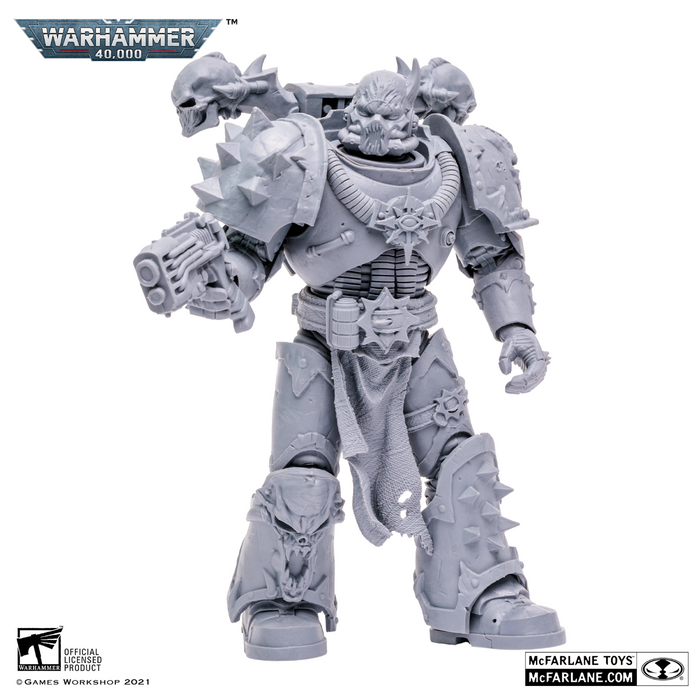 WARHAMMER 40K 7IN FIGURES WV5 CHAOS SPACE MARINE (AP VARIANT) New - Tistaminis