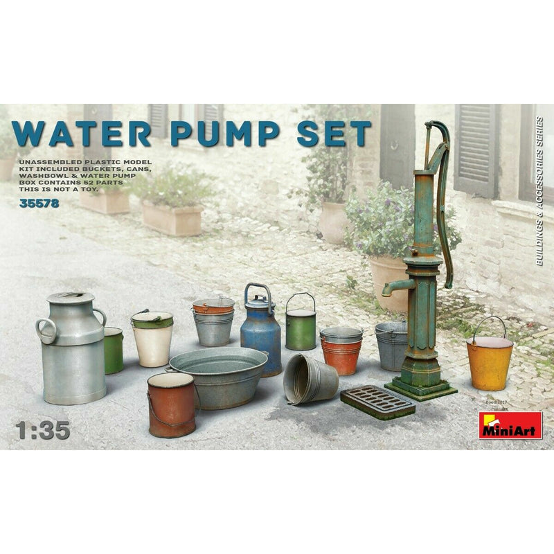 MiniArt Water Pump Set (1/35) New - TISTA MINIS