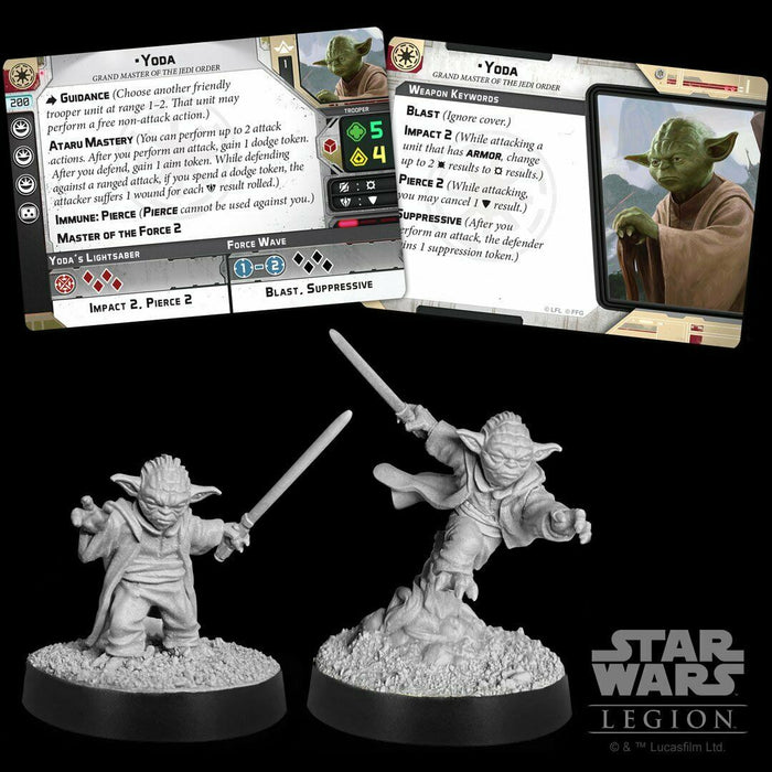 Star Wars Legion: Grand Master Yoda Commander Expansion Pre-Order - Aug 27 2021 - Tistaminis