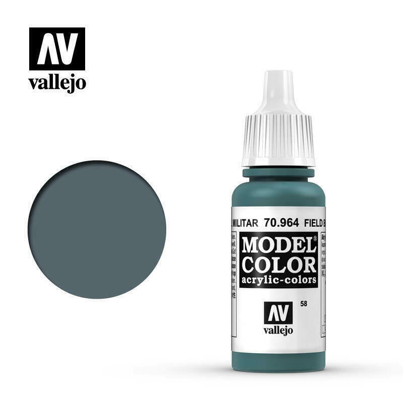 Vallejo Model Colour Paint Field Blue (70.964) - Tistaminis