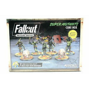 Fallout Wasteland Warfare Super Mutants Core Box New - TISTA MINIS