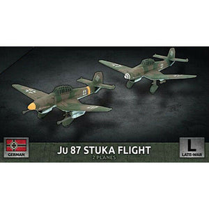 Flames of War German Ju 87 Stuka Flight (x2 Plastic) Apr 24 Pre-Order - TISTA MINIS