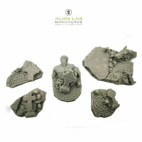 Alien Lab Miniatures CELTIC BASING KIT New - Tistaminis