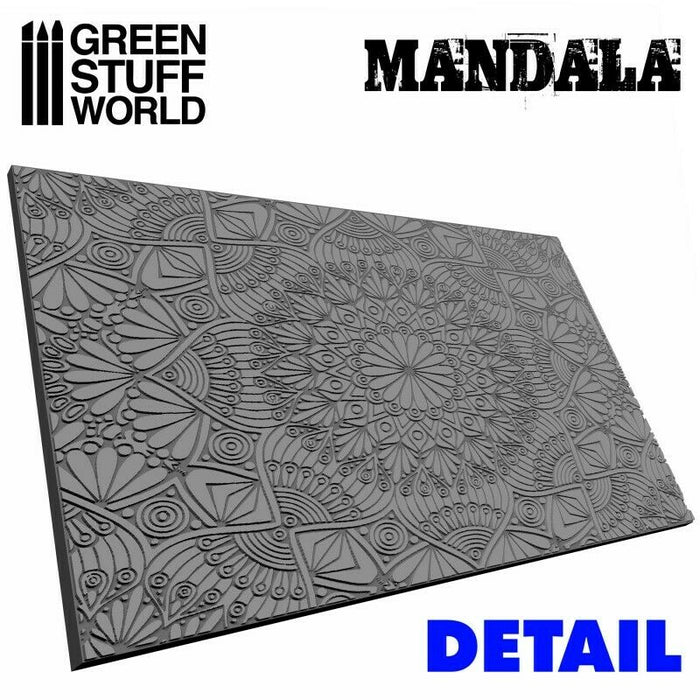 Green Stuff World Rolling Pin MANDALA New - TISTA MINIS