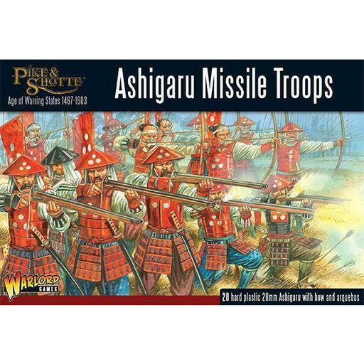 Pike & Shotte:  Ashigaru Missile Troops New - TISTA MINIS