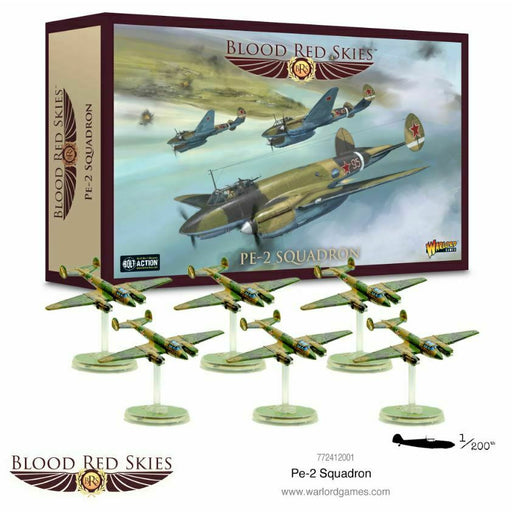 Blood Red Skies Soviet PE-2 Squadron New - TISTA MINIS