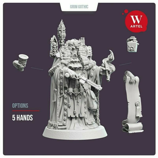 Artel Miniatures - Grim Gothic Judge Julio de la Inzidioso 28mm New - TISTA MINIS