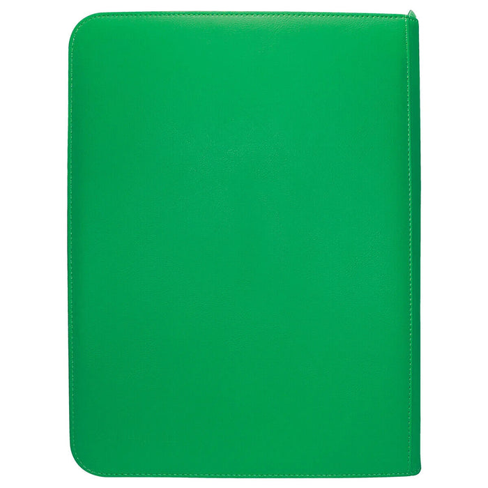 ULTRA PRO BINDER 9 POCKET VIVID ZIPPERED GREEN New - Tistaminis