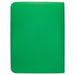 ULTRA PRO BINDER 9 POCKET VIVID ZIPPERED GREEN New - Tistaminis