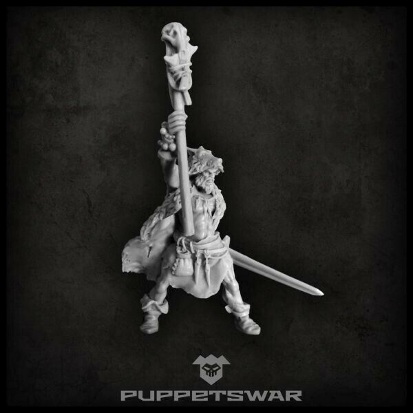 Puppets War Wolf Shaman New - Tistaminis