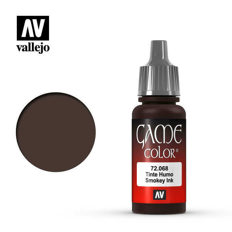 Vallejo Game Colour Paint Game Color Smokey Ink (72.068) - Tistaminis