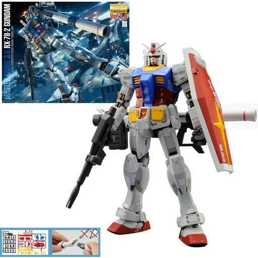 Bandai MG 1/100 RX-78-2 Gundam (Ver. 3.0) "Mobile Suit Gundam" New - Tistaminis