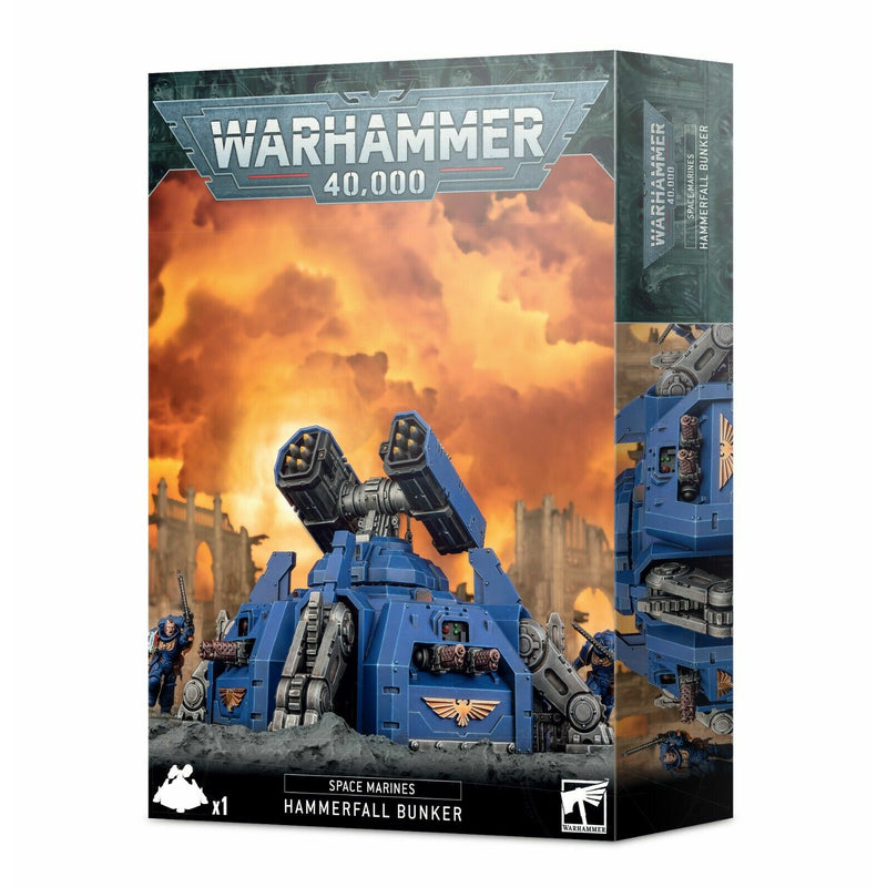 Warhammer SPACE MARINES: HAMMERFALL BUNKER New - TISTA MINIS