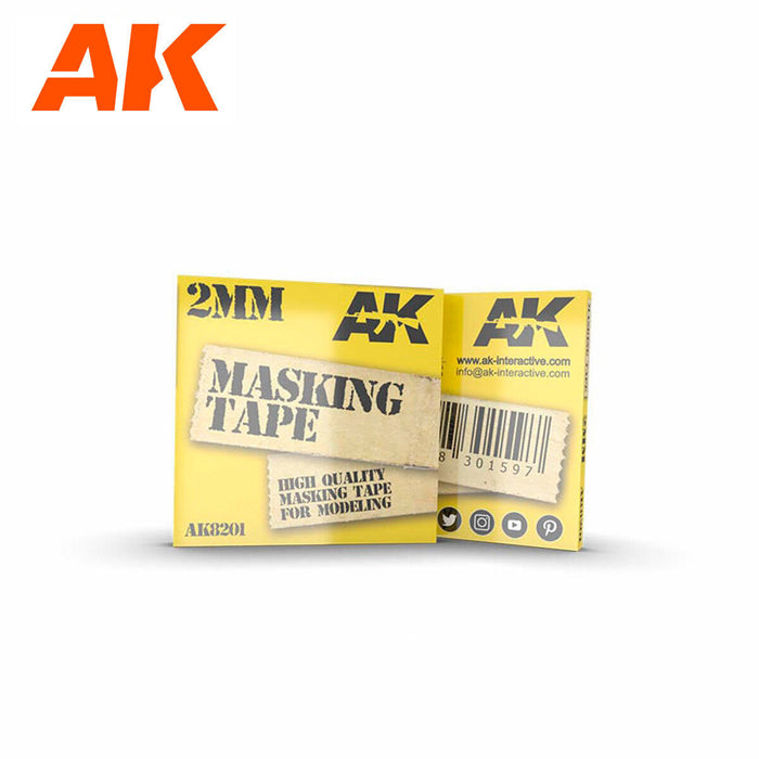 AK Interactive Masking Tape 2mm New - Tistaminis