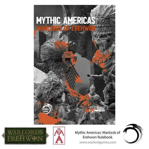 Mythic America Warlord of Erehwon Rulebook New - TISTA MINIS