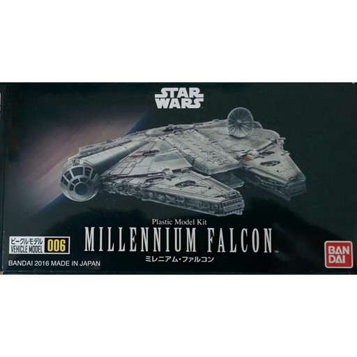 Star Wars Bandai VEHICLE MODEL 006 MILLENNIUM FALCON New - Tistaminis