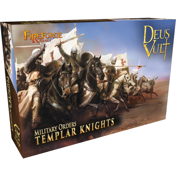 Fireforge Games Deus Vult Templar Knights Cavalry New - Tistaminis