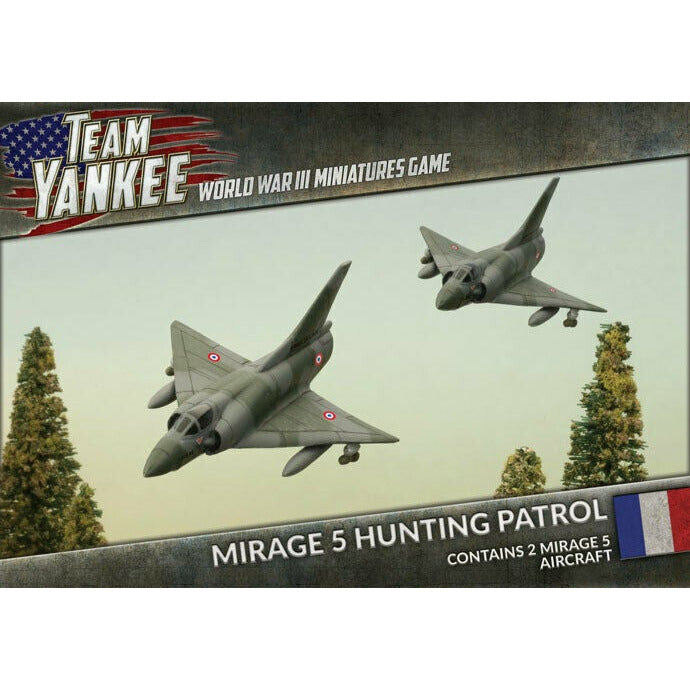 Team Yankee French Mirage 5 Hunting Patrol New - Tistaminis