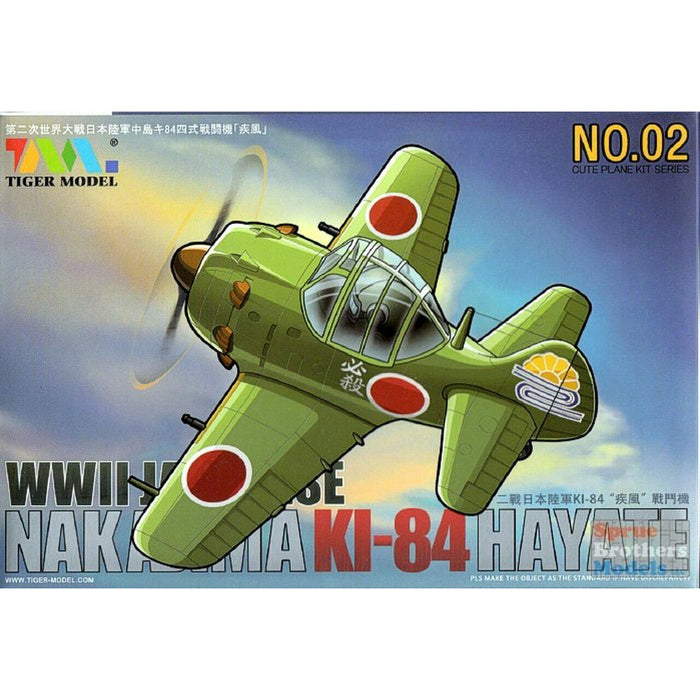 Tiger Model Cute Plane KI-84 Hayate New - Tistaminis