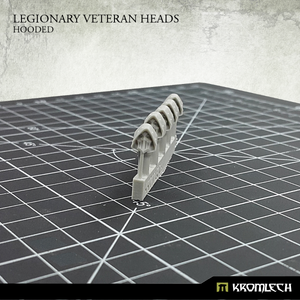 Kromlech Legionary Veteran Heads: Hooded (5) New - TISTA MINIS