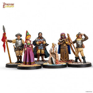 Dungeons and Dragons Townsfolk Miniature Pack - Tistaminis
