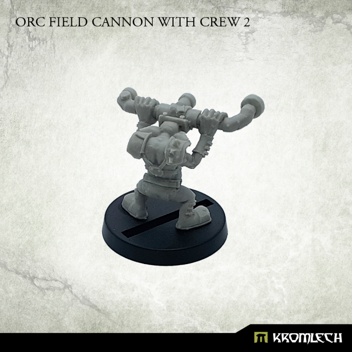 Kromlech Orc Field Cannon with Crew 2 New - TISTA MINIS