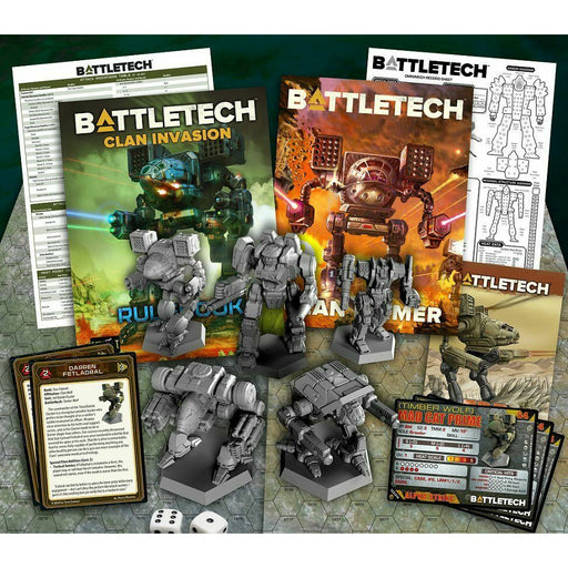 BATTLETECH: CLAN INVASION CORE BOX New - TISTA MINIS