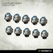 Kromlech Legionary Heads: Raven Pattern (10) New - TISTA MINIS