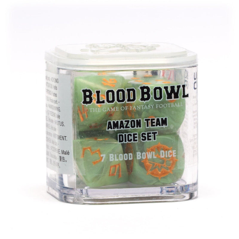 BLOOD BOWL AMAZON TEAM DICE SET Pre-Order - Tistaminis