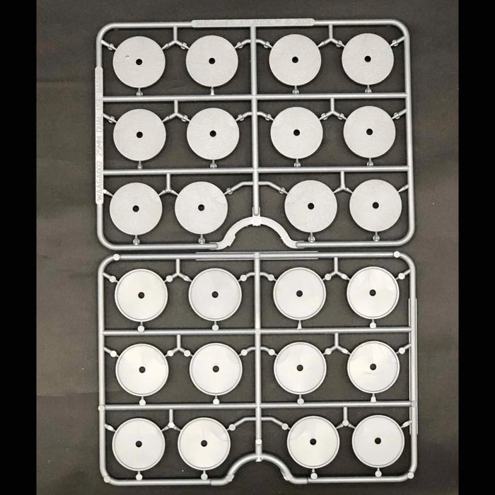 Wargames Atlantic	25mm Dual Use Bases New - Tistaminis