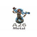 Warhammer Space Marines Space Wolves Captain Metal Well Painted A26 - Tistaminis