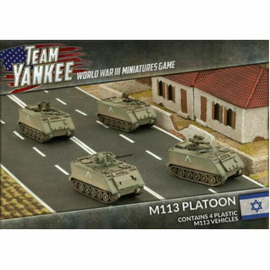 World War III: Team Yankee Israeli M113 Platoon New - TISTA MINIS