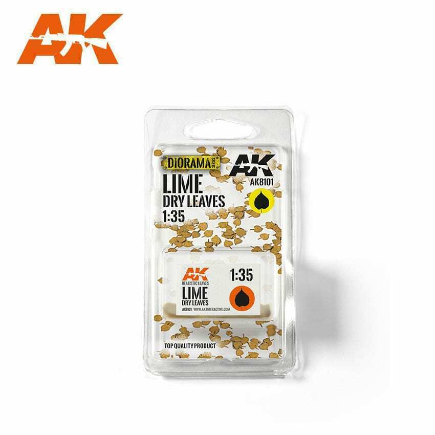 AK Interactive Lime 1/35 Scenic Basing Dry Leaves New - TISTA MINIS