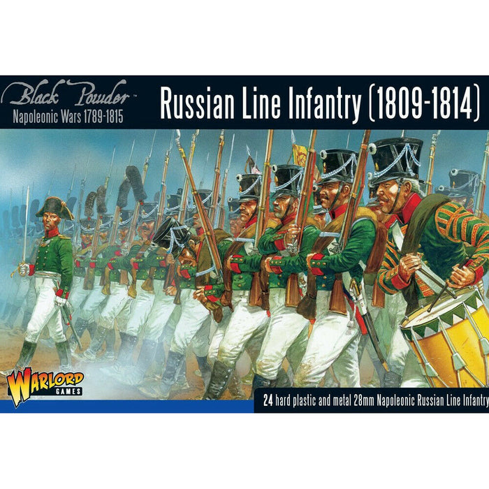 Black Powder Russian Line Infantry 1809-1814 New - Tistaminis