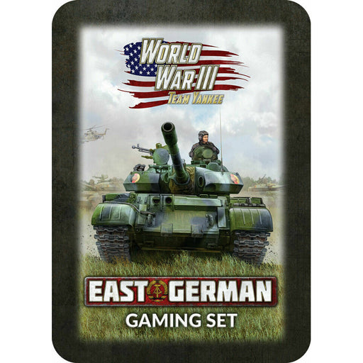 WWIII: Team Yankee East German Gaming Set New - Tistaminis